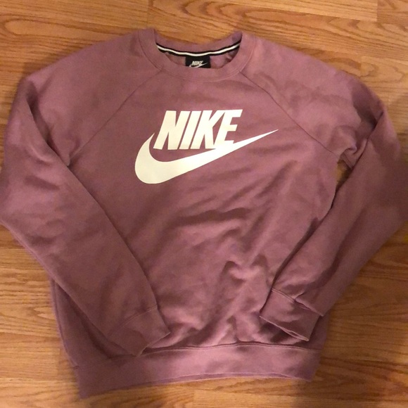 dusty rose nike sweatshirt